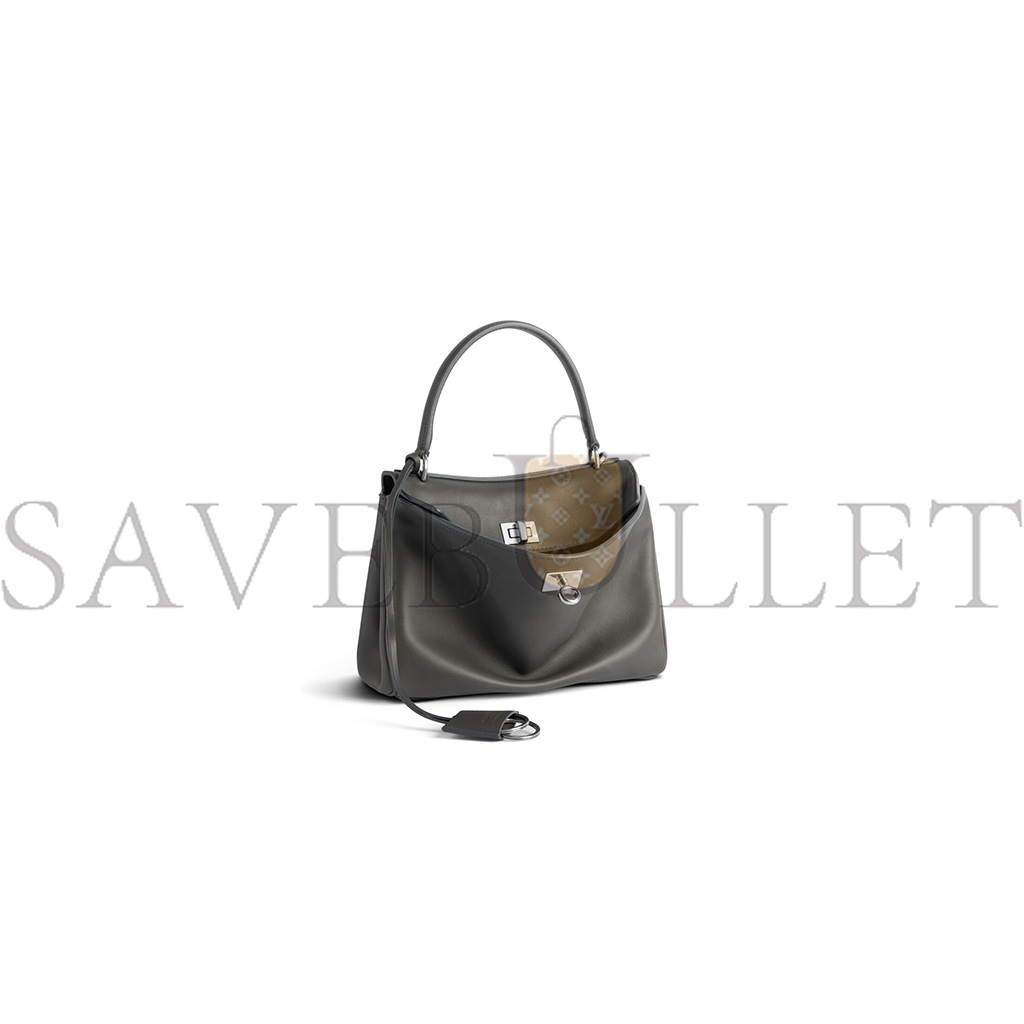 BALENCIAGA RODEO MINI TOTE SILVER HARDWARE (22.8*9.9*8.3cm)